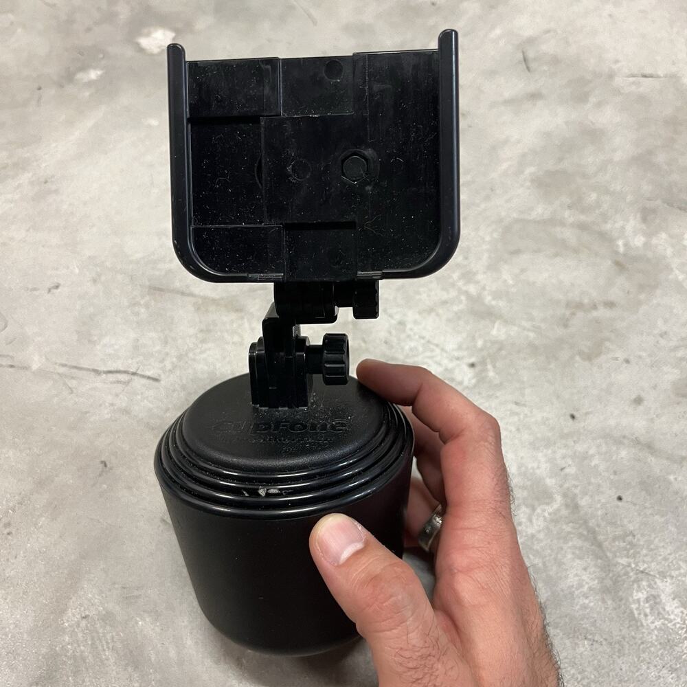 WeatherTech CupFone Universal Adjustable Cup Holder Car Mount for Cell Phones